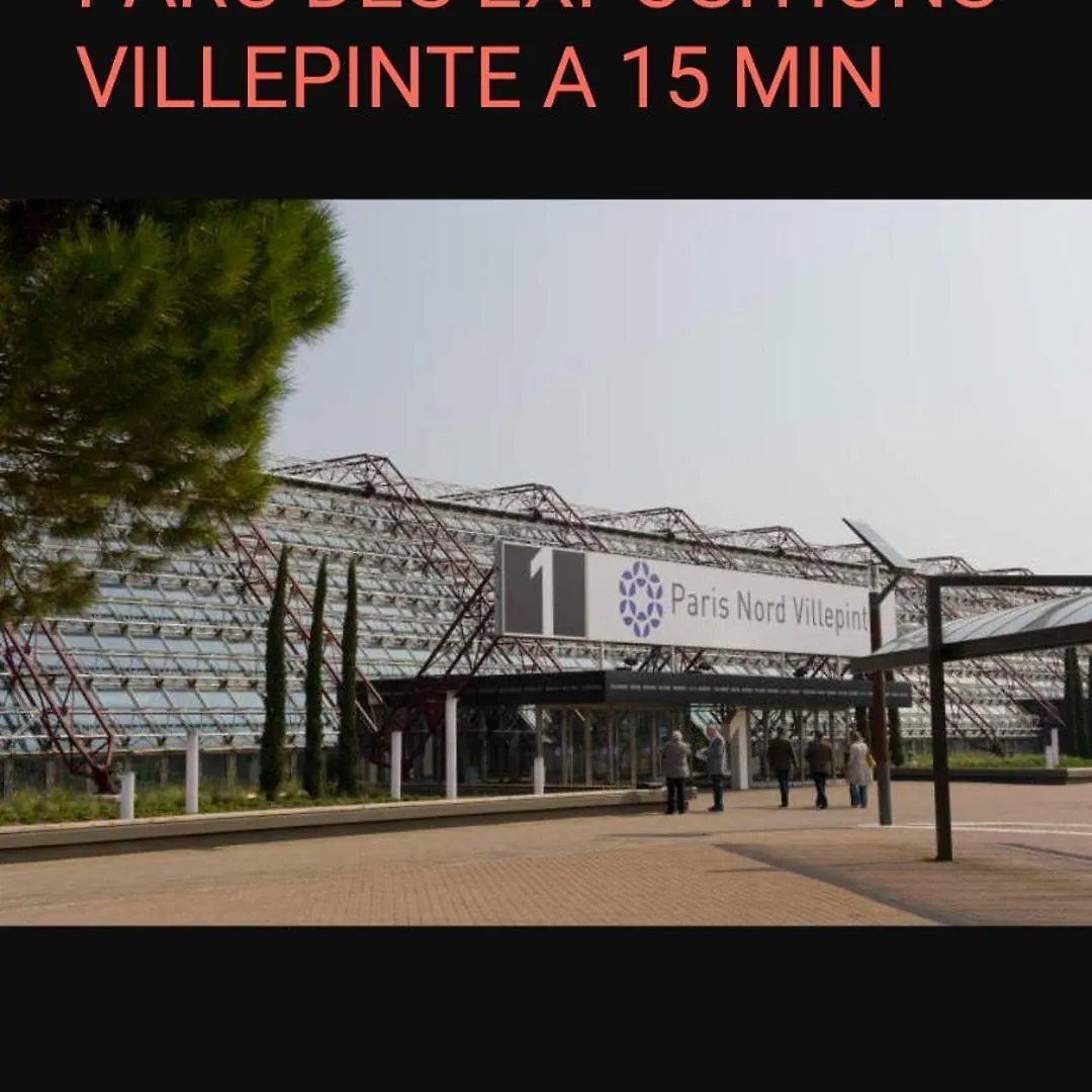 Apartment Logement Cosy Et Au Calme Proche Paris Aeroport Cdg Disney Asterix Fontenay-en-Parisis